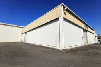 Large warehouse and yard