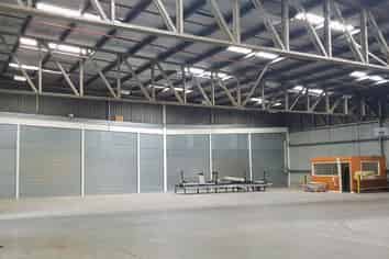 Large warehouse and yard