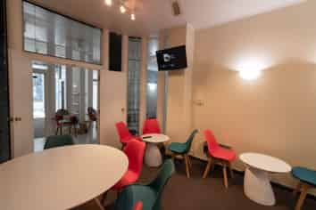 Mezzanine office floor - Leafy street frontage