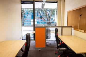 Mezzanine office floor - Leafy street frontage