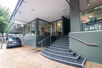 Mezzanine office floor - Leafy street frontage