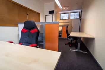 Mezzanine office floor - Leafy street frontage