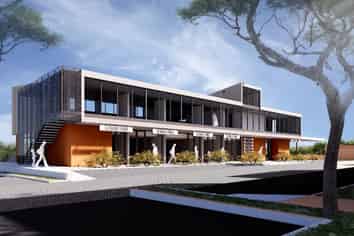 Road front Cafe on Hobsonville Road