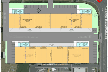 1,501m2 warehouse units for lease