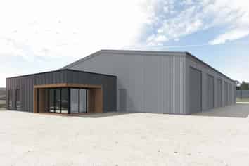 Brand New 782sqm Warehouse/Office Airport Location