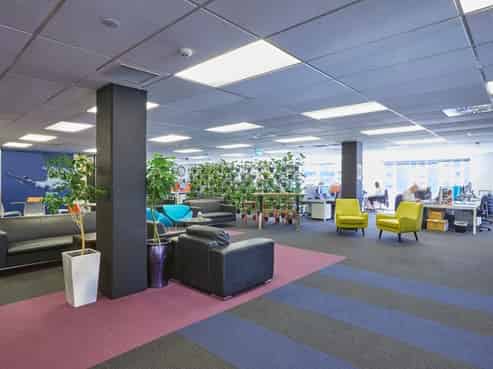 Modern open plan office