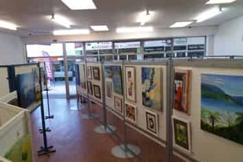 Glass frontage retail site