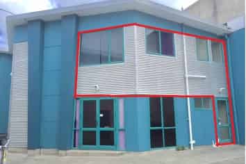 Office close to motorway