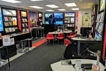 Glass frontage retail site