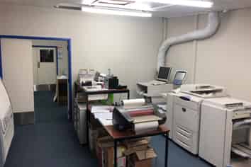 Warehouse with ample parking on Gill Street