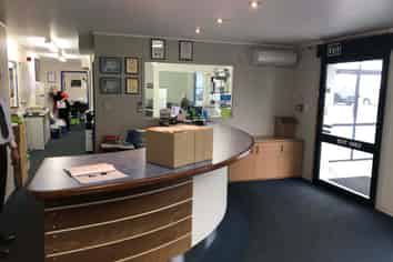 Warehouse with ample parking on Gill Street