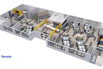 PROFESSIONAL OFFICE WORK SPACE