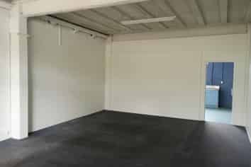 Glass frontage retail site