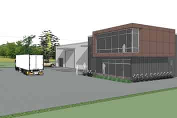 Warehouse/workshop on Oropuriri Road.