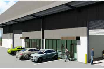 2,900m2 New build warehouse for lease
