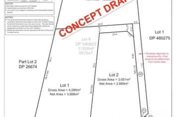 Riverhead Proposed yards approx. 4090m²