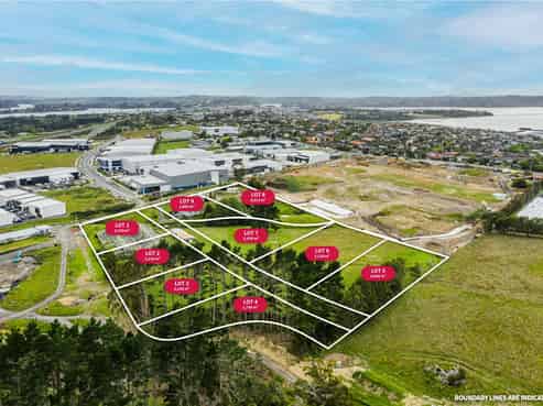 Prime Hobsonville Industrial Sites - 9 Lots Available