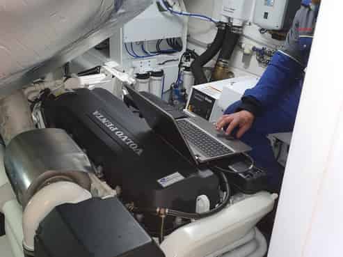 Marine Servicing with Engine Agencies