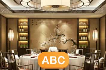 600m2 Restaurant with 6 Large VIP Rooms, 220 Seats