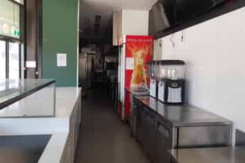 Corner retail space at the Manukau Bus Station