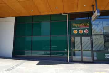 Corner retail space at the Manukau Bus Station