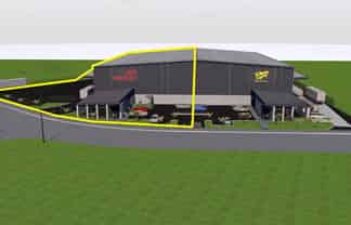 New Logistics Warehouse + Yard