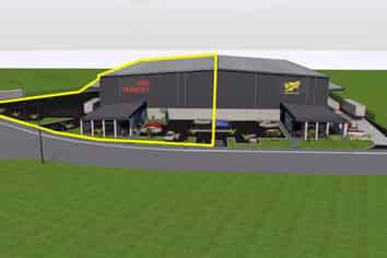 New Logistics Warehouse + Yard