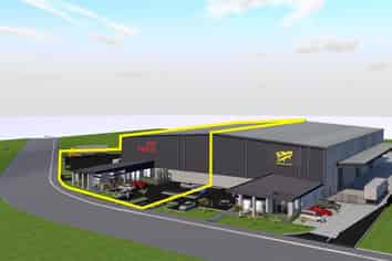 New Logistics Warehouse + Yard