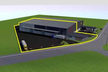 New Logistics Warehouse + Yard