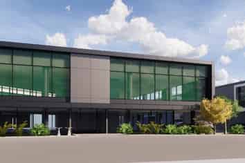 Brand new road front offices