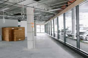 Brand new road front offices