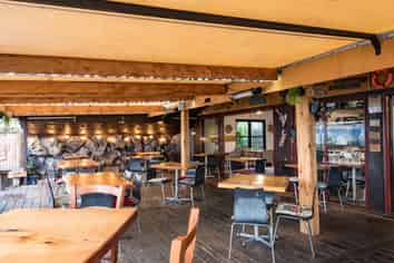 Alfresco's - because location is important!