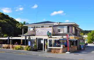 Alfresco's - because location is important!