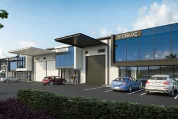 High profile industrial units with frontage