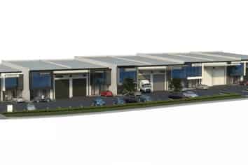 High profile industrial units with frontage