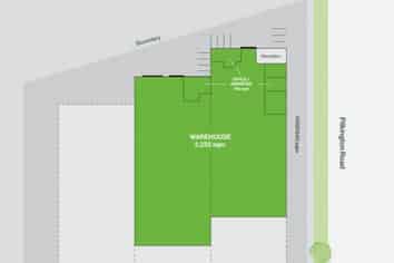 Large Warehouse with Yard