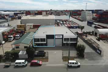 Tidy Warehouse with Modern Office