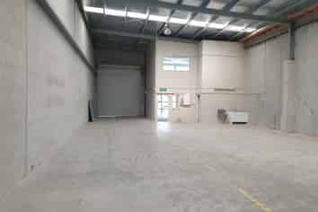 Tidy Warehouse with Modern Office