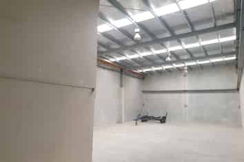 Tidy Warehouse with Modern Office