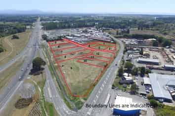 Industrial land  -  Waimak Bridge Business Park