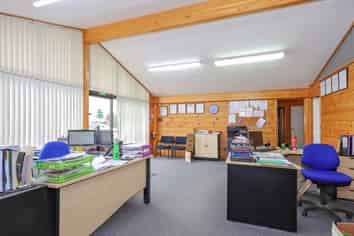 Industrial land for lease with office building