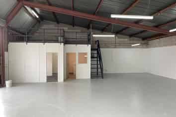 Bite-sized industrial - two roller doors