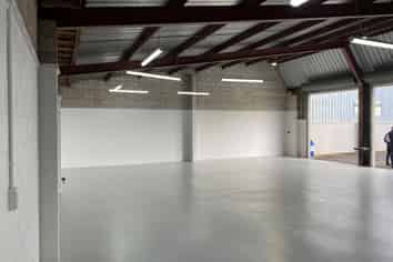 Bite-sized industrial - two roller doors