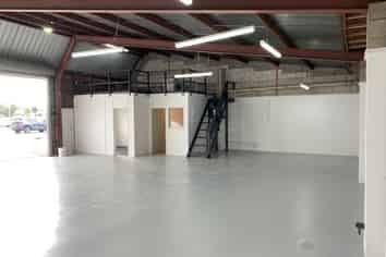 Bite-sized industrial - two roller doors