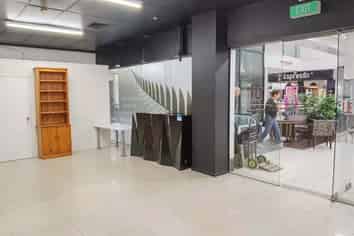 Retail shop in your face