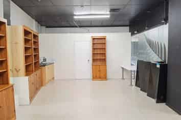 Retail shop in your face