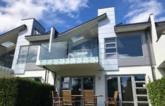 Situated right on the golf course