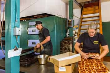 World famous chocolate eclair bakery