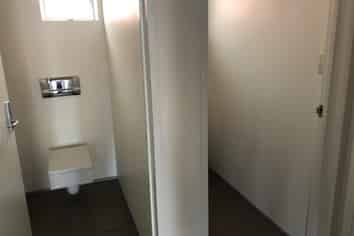 Corner profile showroom / warehouse