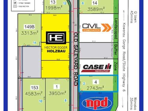 Freehold industrial lot for sale